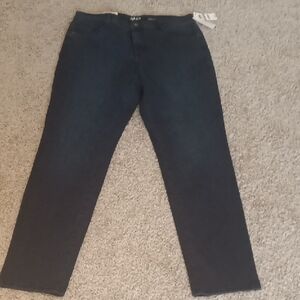 Style & Co. Deep Blue Straight Jeans